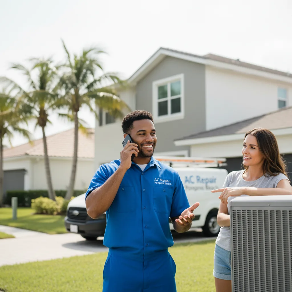 AC Repair Pompano Beach customer support in Newburg